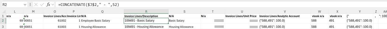 Final settlement data