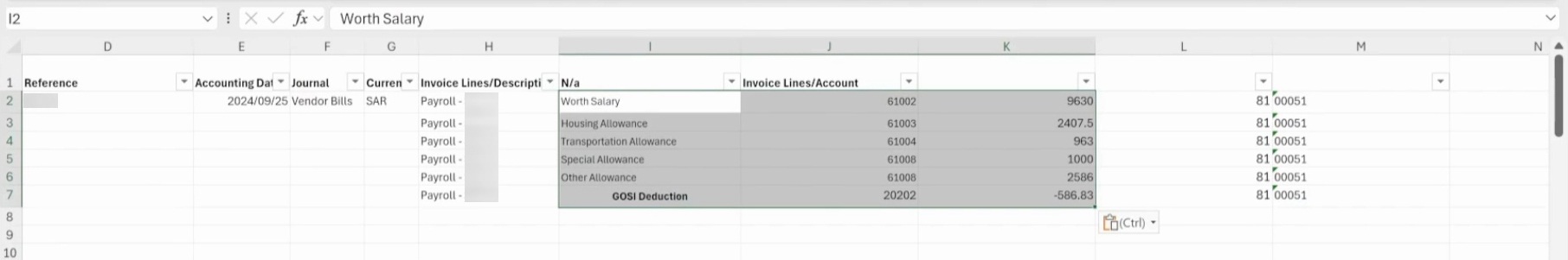 Transfer Data to Project-Specific Sheets