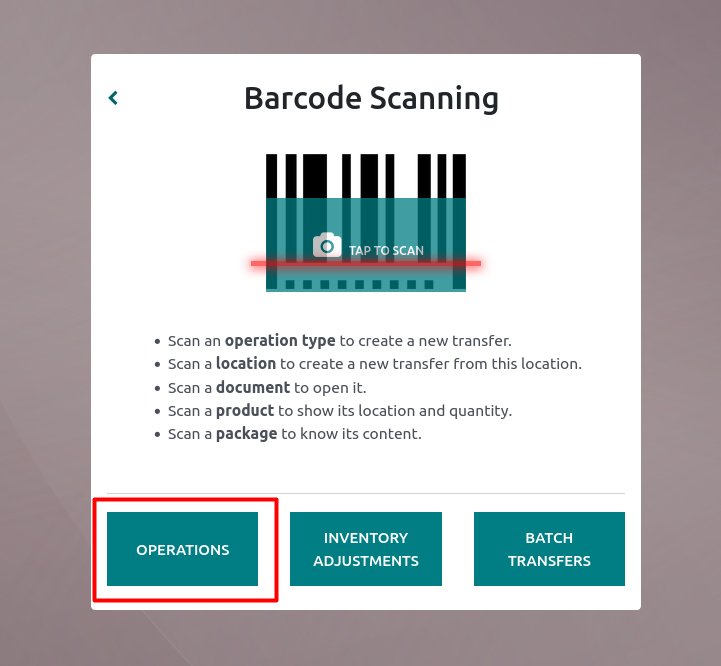 Barcode Scanning for Manufacturing in Odoo