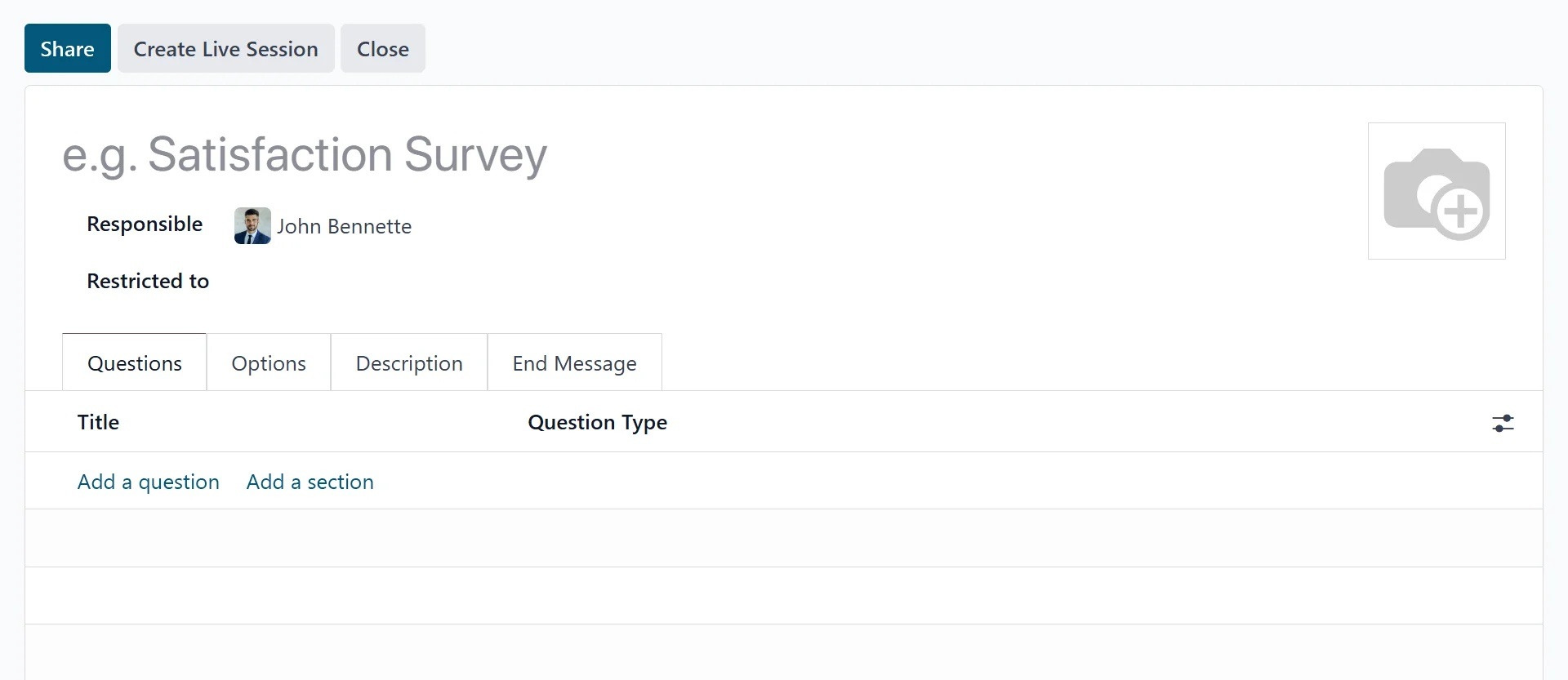 Survey creation HR Survey Software