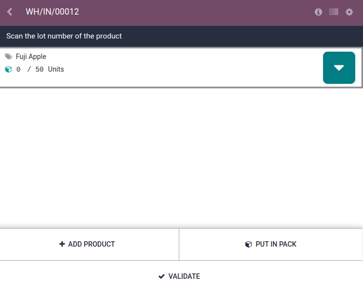 Scan Barcodes on Receipts in Odoo