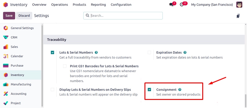 Consignment Feature in Odoo