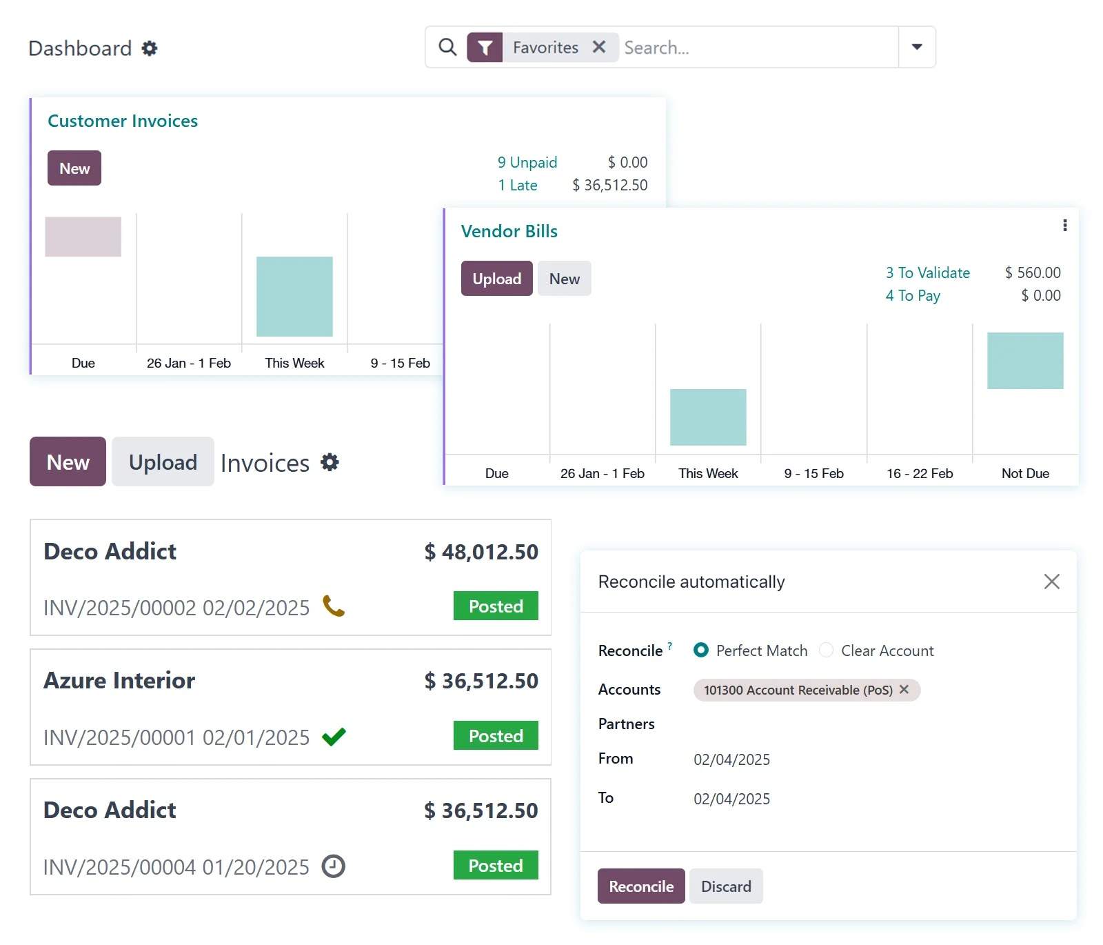 Odoo Accounting module