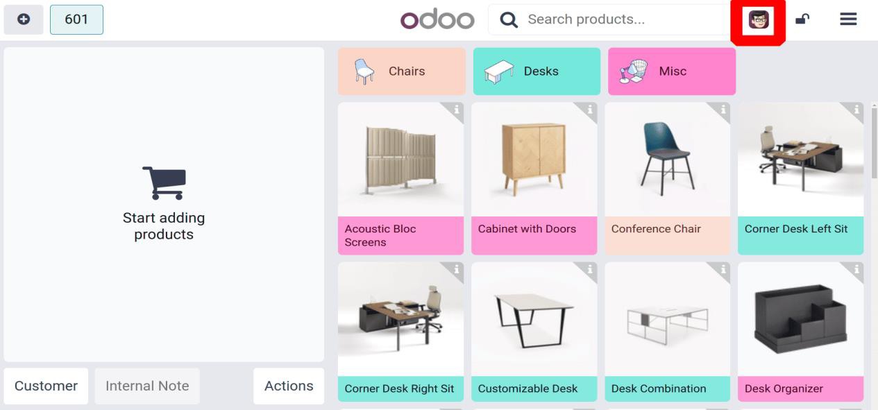 Odoo POS order dashboard