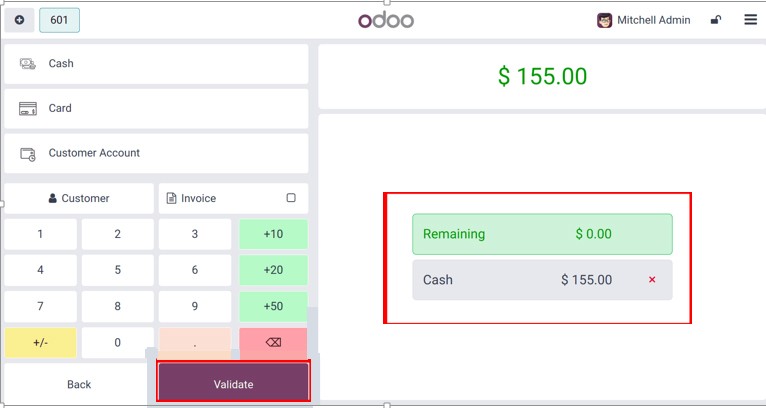 Make payment through Odoo POS interface