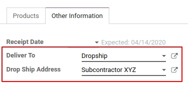 Replenishment from Another Supplier Odoo