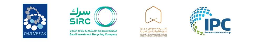 Logos of clients of Numla’s software solutions