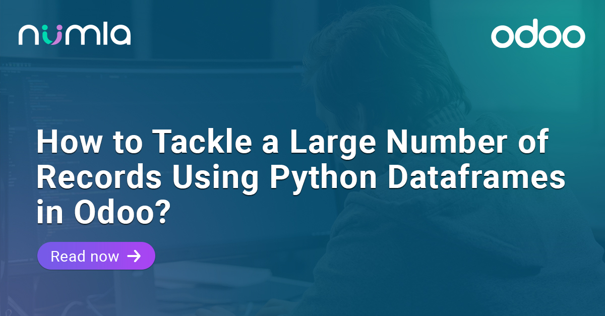 How to tackle large number of records using Python dataframes in Odoo?