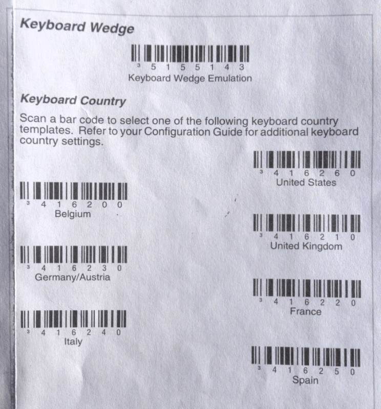 Barcodes