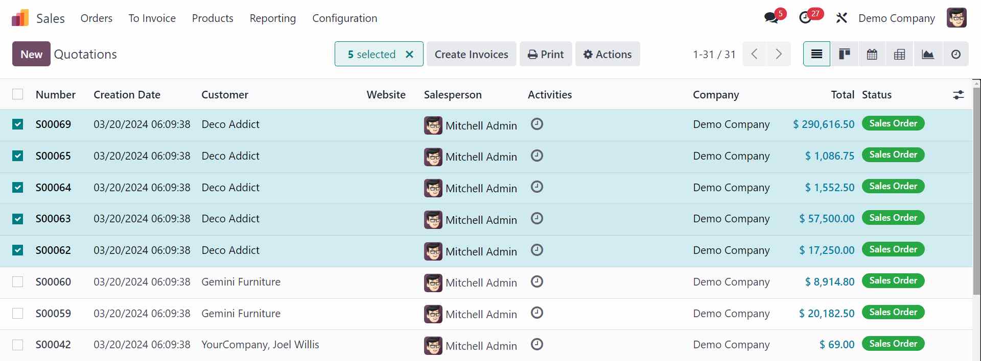 New feature of Odoo 17-keyboard shortcuts