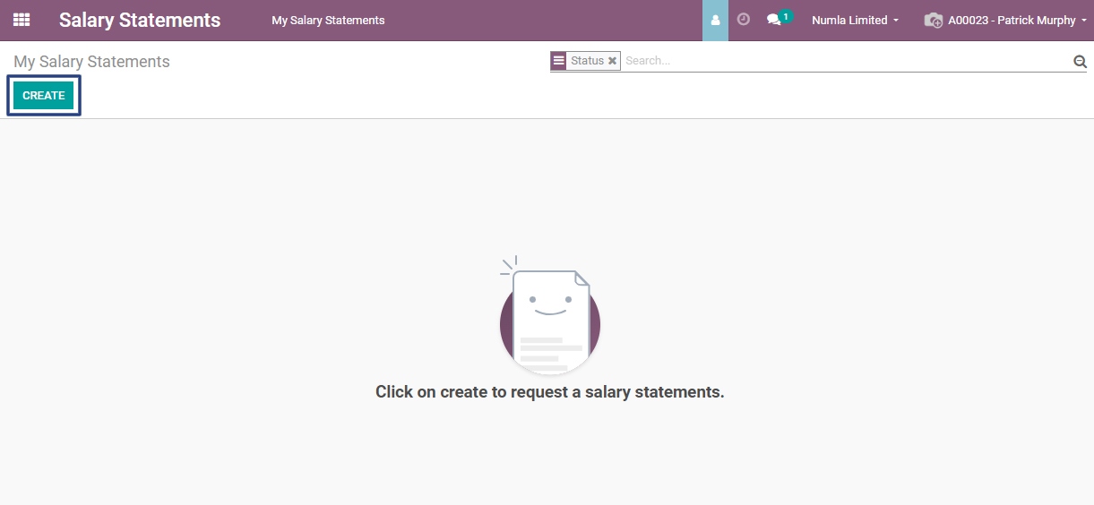 Request a Salary Statement