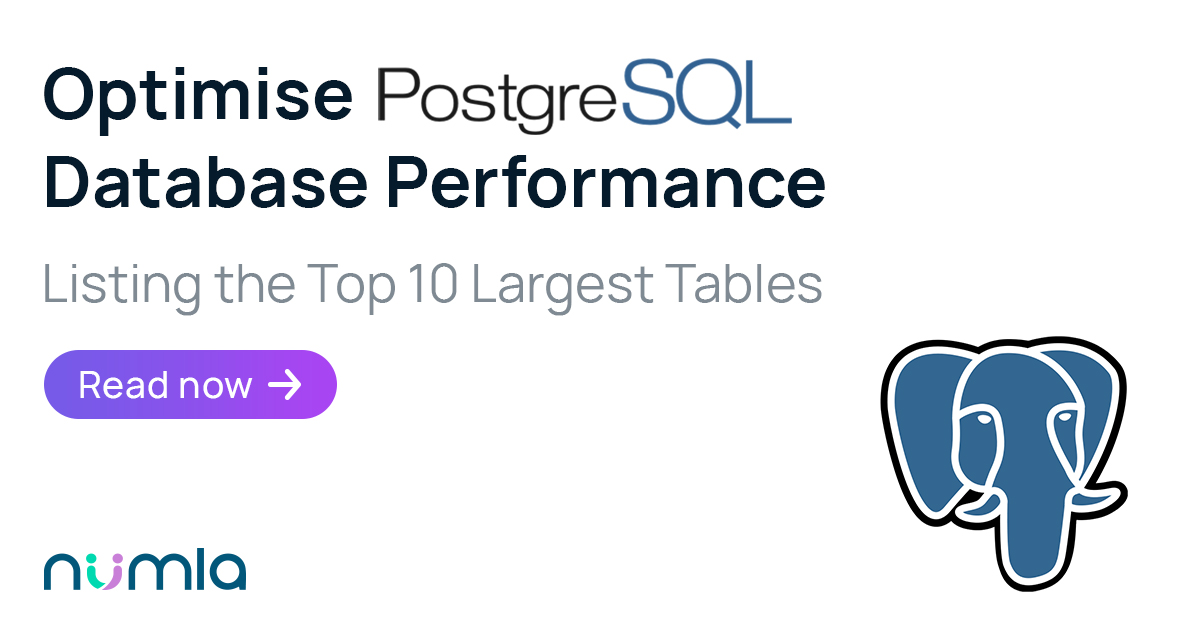 Optimise PostgreSQL Database Performance | Numla