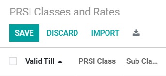 How to save PRSI Classes and Rates